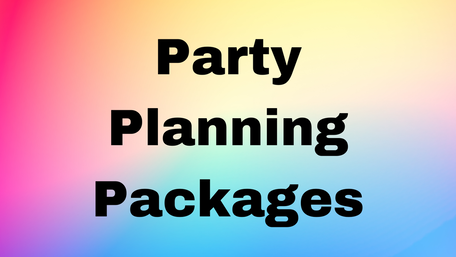 Party Planning Packages